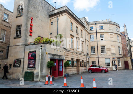 Wenig Theater Kino Fassade. St Michaels, Bath BA1 1SG, Großbritannien Stockfoto