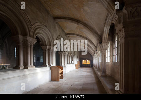 Kloster von Vézelay, Burgund, Frankreich. Stockfoto