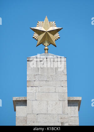 Detail der sowjetischen Roten Armee Denkmal in Budapest, Ungarn Stockfoto