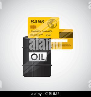 Ölpreise design Stock Vektor