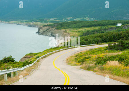 Fleisch-Bucht in Cape Breton - Nova Scotia - Kanada Stockfoto