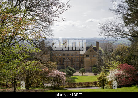 Ansicht des Hauses bei Batsford Arboretum, Gloucestershire Stockfoto