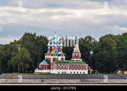 St. Demetrios auf dem Blut Kirche Uglich Russland Stockfoto