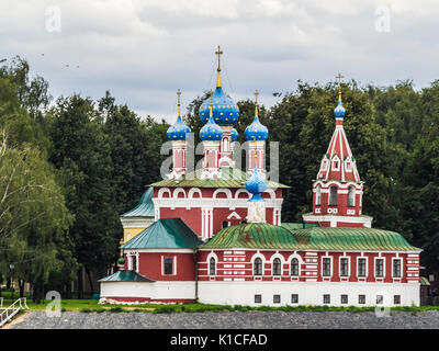 St. Demetrios auf dem Blut Kirche Uglich Russland Stockfoto