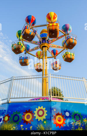 Ballon Entdecker, Kiddie Ride, Spielland Amusement Park, Vancouver, British Columbia, Kanada Stockfoto