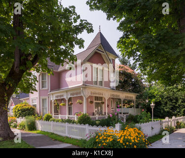 Ein Jahrhundert alten viktorianischen Haus, liebevoll vom Eigentümer restauriert. Stockfoto