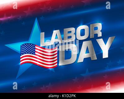 Tag der Arbeit wallpaper Stock Vektor