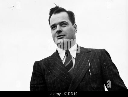 Pare Lorentz, Direktor des "River", 1937. Von der New York Public Library. Stockfoto