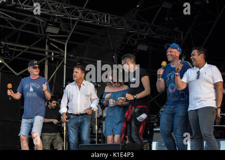 Stockbridge, Hampshire England 25 August 2017 Carfest Süden Credit Jim Houlbrook/Alamy Stockfoto