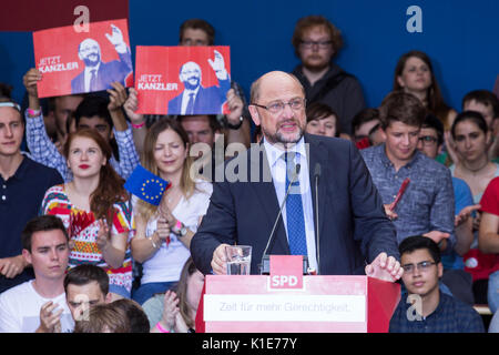 Bochum Deutschland 26 August 2017 Martin Schulz