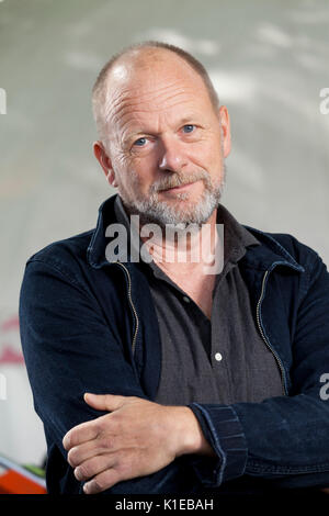 Edinburgh, Großbritannien. 27 Aug, 2017. Alex Renton, der britische Journalist und Autor, beim Edinburgh International Book Festival erscheinen. Credit: GARY DOAK/Alamy leben Nachrichten Stockfoto