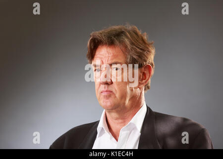 Edinburgh, Schottland, Großbritannien. 27 Aug, 2017. Tag 16 Edinburgh International Book Festival. Bild: Robert McCrum, englischer Schriftsteller und Herausgeber Credit: Pako Mera/Alamy leben Nachrichten Stockfoto