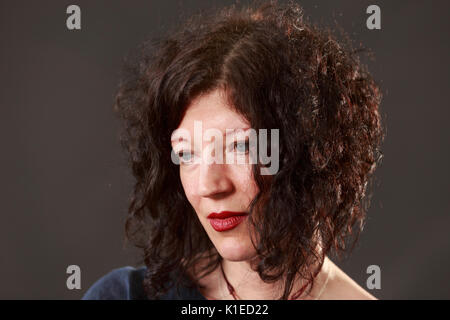 Edinburgh, Schottland, Großbritannien. 27 Aug, 2017. Tag 16 Edinburgh International Book Festival. Im Bild: Jess Richards, Schriftsteller und Autor. Credit: Pako Mera/Alamy leben Nachrichten Stockfoto