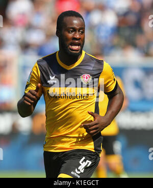 Bochum, Deutschland. 27 Aug, 2017. Fußball 2. Liga, Spieltag 4, der VfL Bochum 1848 vs Dynamo Dresden: Erich Berko (Dresden). Credit: Jürgen Schwarz/Alamy leben Nachrichten Stockfoto