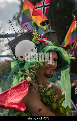 Stockholm Pride Parade 2017 Stockfoto