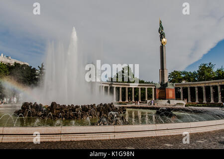 Denkmal für die Helden der Roten Armee (aka Russischen Denkmal) Stockfoto