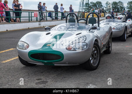 Ginetta G20 Auto im Croft Rennstrecke, North Yorkshire, England, Großbritannien Stockfoto