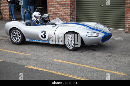 Ginetta G20 Auto im Croft Rennstrecke, North Yorkshire, England, Großbritannien Stockfoto