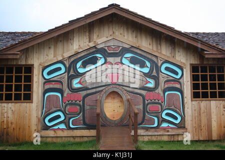 Totem Bight Historical Park Stockfoto