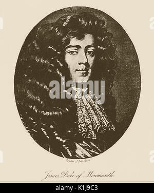 Portrait von James Scott, (aka Crofts & Fitzroy) Herzog von Monmouth und Buccleuch Stockfoto