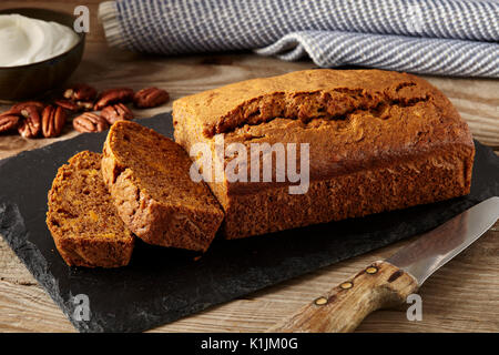 Süßkartoffel Pound Cake Stockfoto