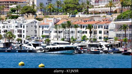 Mahon Hafen Hafen Hafen menorca Menorca Spanien Stockfoto