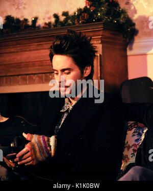 Jared Leto 30 Seconds to Mars Backstage 2009 KROQ Almost Acoustic Christmas Gibson Amphitheater Los Angeles. Stockfoto