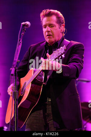 Glenn Frey Eagles spielt 2008 Stagecoach Country Music Festival Indio. Stockfoto