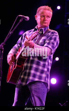 Don Henley Eagles spielt 2008 Stagecoach Country Music Festival Indio. Stockfoto