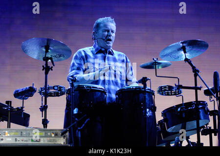 Don Henley Eagles spielt 2008 Stagecoach Country Music Festival Indio. Stockfoto