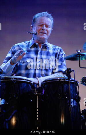 Don Henley Eagles spielt 2008 Stagecoach Country Music Festival Indio. Stockfoto