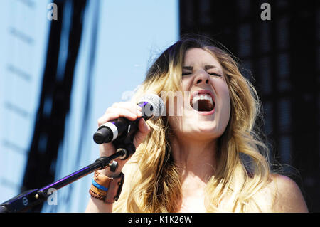 Leslie Harter Harters führt Stagecoach, Kaliforniens County Music Festival Tag 2 Mai, 1 2011 Indio, Ca. Stockfoto