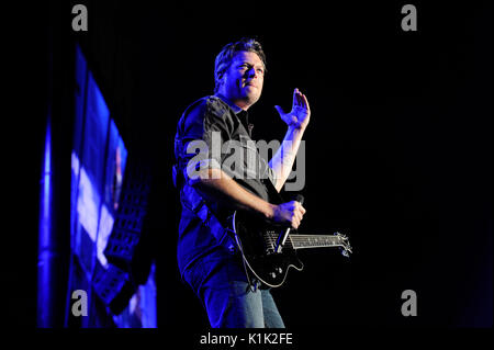 Blake Shelton führt Stagecoach, Kaliforniens County Music Festival Tag 2 April 28,2012 Indio, Ca. Stockfoto