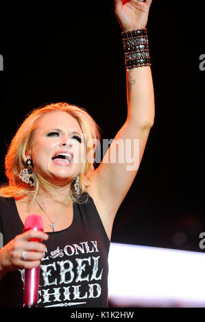 Miranda Lambert führt Stagecoach, Kaliforniens County Music Festival Tag 2 April 28,2012 Indio, Ca. Stockfoto