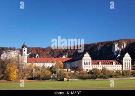 Kloster Beuron Naturpark Obere Donau, Schwäbische Alb, Baden-Württemberg, Deutschland Stockfoto