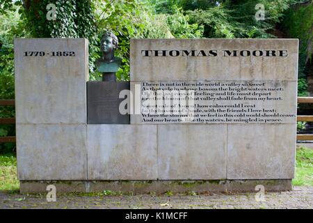 Thomas Moore Memorial Stockfoto