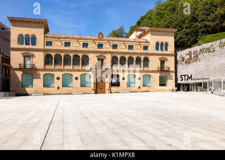 San Sebastian, Spanien - Juni 7, 2017: Das Museum San Telmo in der Altstadt von San Sebastian, Donostia. Baskenland, Spanien Stockfoto