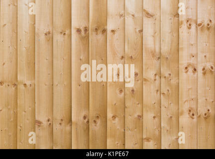 Holzzaun Panel Stockfoto