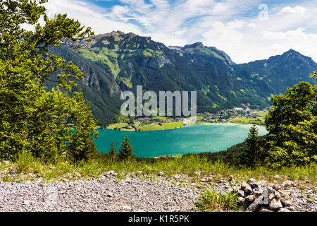 Die wunderschönen Achensee. Der höchste See im österreichischen Tirol und liegt nördlich von Jenback. Hat eine maximale Tiefe von 133 m und ideal für Wassersport Stockfoto