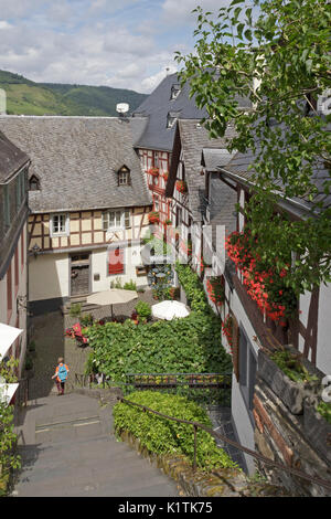 Fachwerkhäuser, Beilstein, Mosel, Rheinland-Pfalz, Deutschland Stockfoto