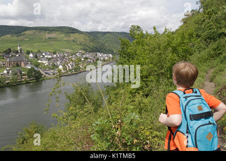Ellenz-Poltersdorf, Mosel, Rheinland-Pfalz, Deutschland Stockfoto
