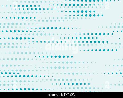 Nahtlose Muster mit Punkten. Pop Art Stil. Vector Illustration Stock Vektor