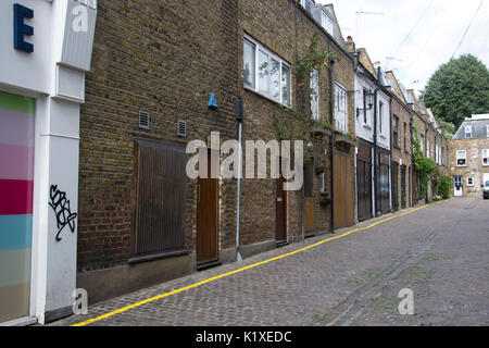 Notting Hill in London. Stockfoto