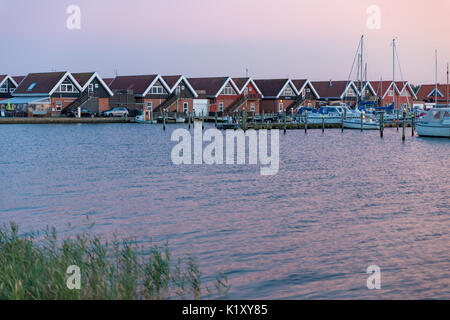 Marina Bork Havn vom Wasser aus gesehen in twylight Stockfoto