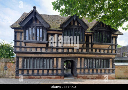 Ford's Hospital, Greyfriars Lane, Coventry denkmalgeschützten Armenhäuser Stockfoto