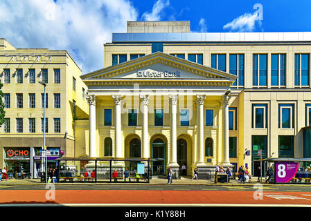 Belfast Nordirland Stadtzentrum Ulster Bank Stockfoto