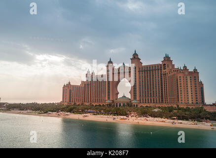 Hotel Atlantis The Palm, Palm Jumeirah, Dubai, Vereinigte Arabische Emirate Stockfoto