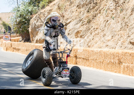 Red Bull Seifenkistenrennen Los Angeles 2017 Stockfoto