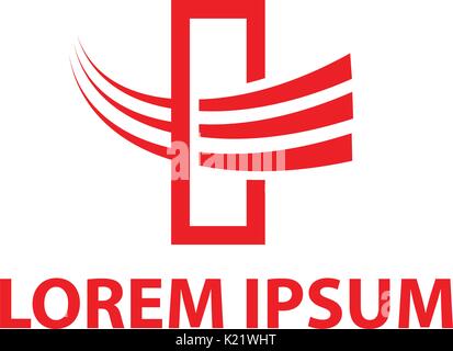 Medizinische Kreuz mit Linien Abbildung, Geschwindigkeit medizinische Dienstleistungen Logo, Symbol, Design, auf weißem Hintergrund. Stock Vektor