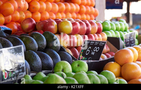 Früchte Abschaltdruck Stockfoto